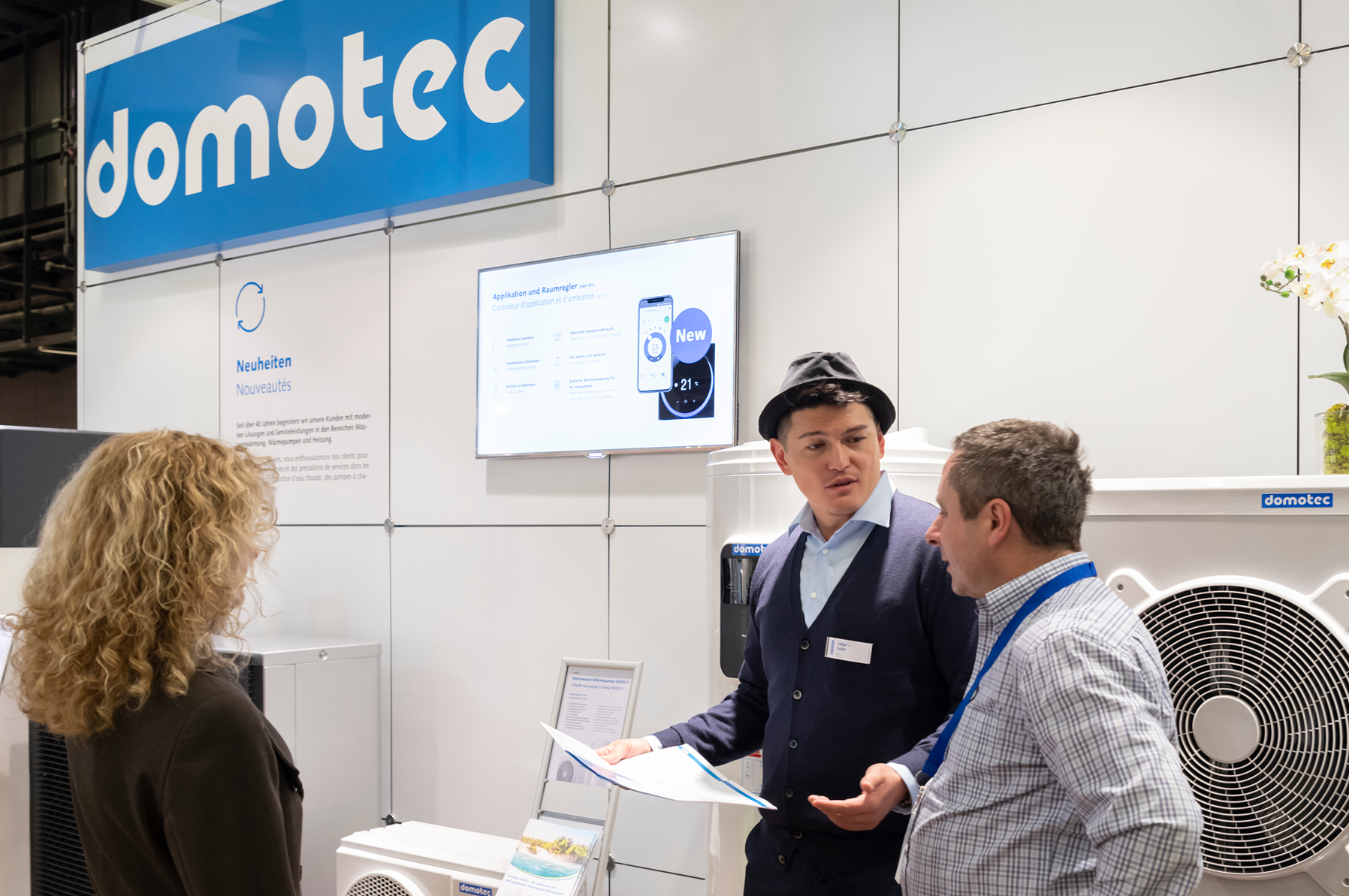 Domotec Messestand