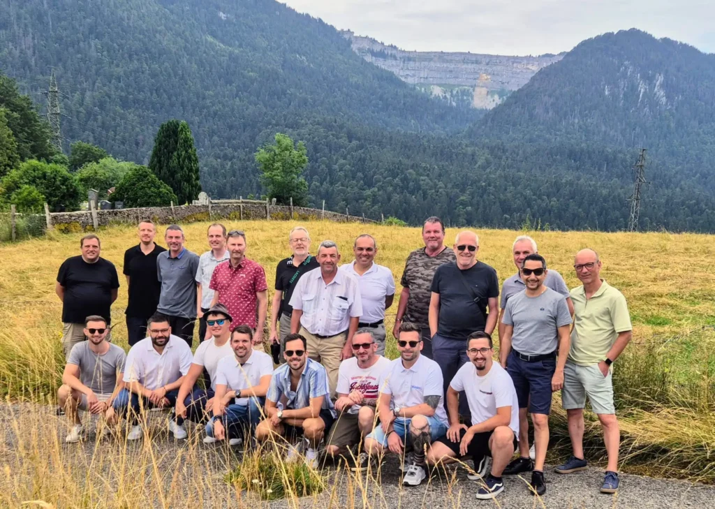Verkaufsmeeting Warmwasser-Experten der Domotec AG - Team