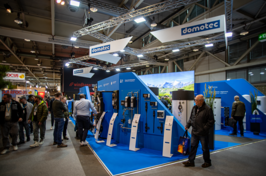 Domotec AG - Warmwasser an der Swissbau