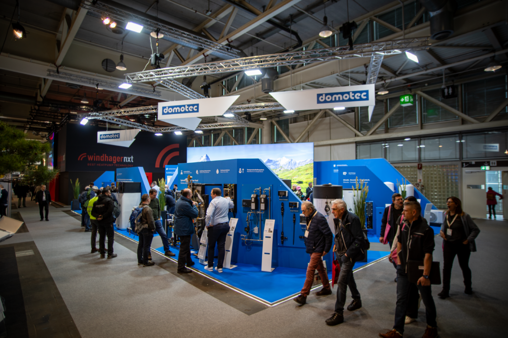 Domotec AG - Warmwasser an der Swissbau