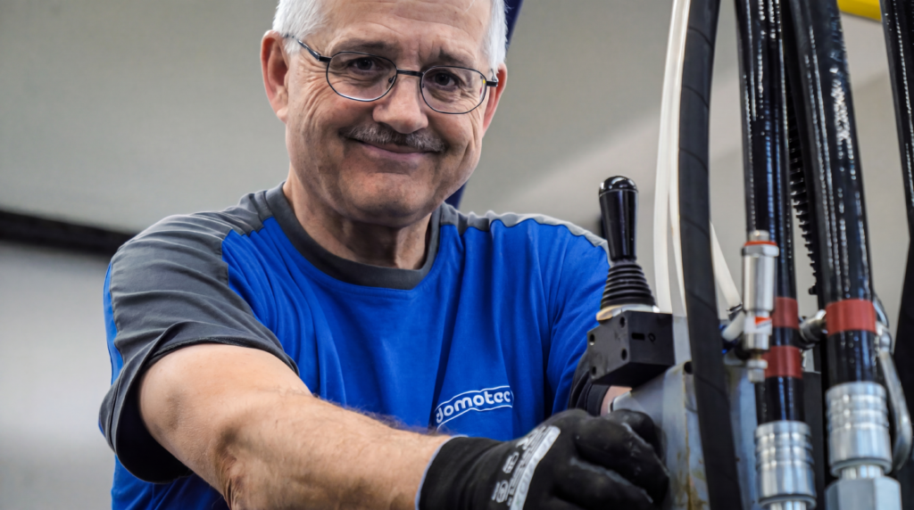 Domotec Mitarbeiter Werni