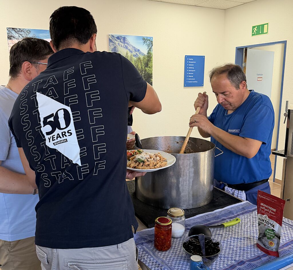 Dolce Vita in der Mittagspause: Pasta, Teamgeist und gute Laune